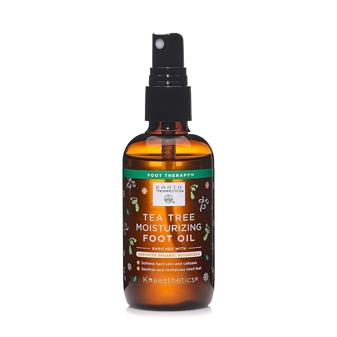 Earth Therapeutics Tea Tree Moisturizing Foot Oil (3.38 oz)