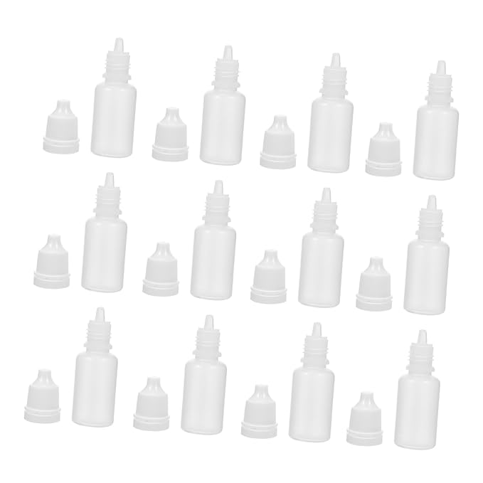 MERRYHAPY 50pcs Essential Oil Drip Bottles Leakproof Containers for Travel Beauty and Daily Use Liquid Holders with Tight Sealing for Easy Dispensing
