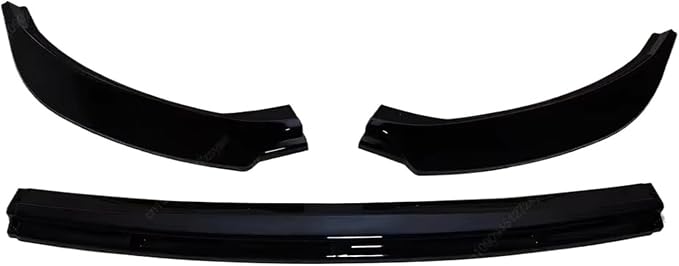 For Seat Ibiza MK5 Standard/FR 2017-2024+ Car Front Bumper Lip Lower Diffuser Splitter Canard Spoiler Body Kit Tuning ABS Black(Gloss Black)