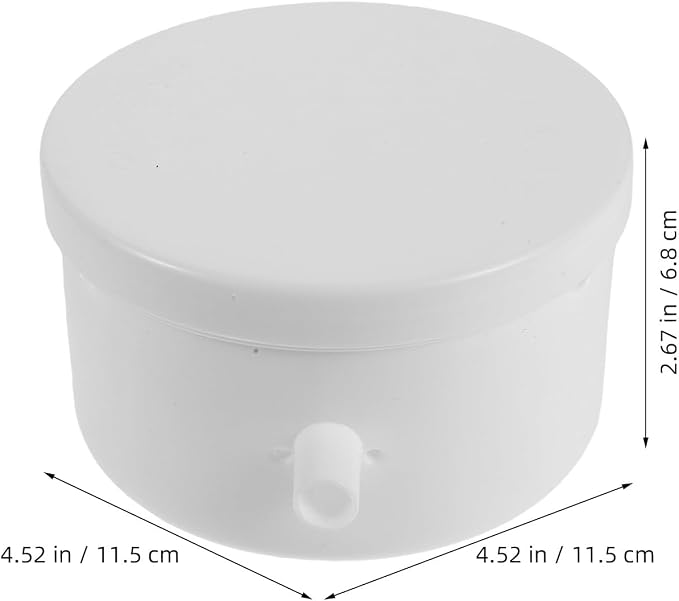 Sauna Steam Room Accessories | Aromatherapy Holder for Essential Oil Diffusion | Steam Fitting for Machine 4.5x4.5x2.7in