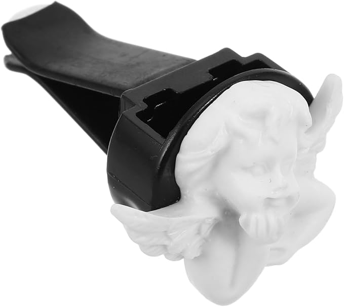 PRETYZOOM Car Air Vent Decoration Clip Baby Girl Angel Air Freshener Vent Clips Perfume Diffuser Car Interior Accessory 2 x 1.4 Inch