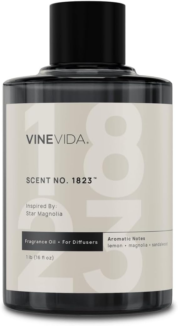 VINEVIDA [16 Oz] Inspired by: Star Magnolia; Diffuser Oil Refill | Premium Scent Diffuser Oil for Home | Non-Toxic Fragrance