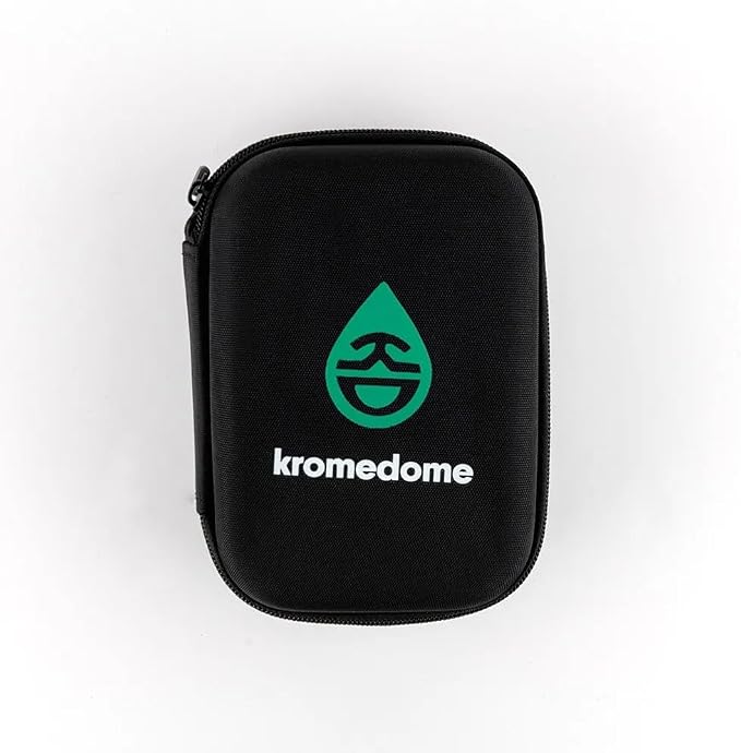 Kromedome Nomad Portable Multi-Function Aromatherapy Device | Compact Wax & Essential Oil Diffuser | Adjustable Heat Settings