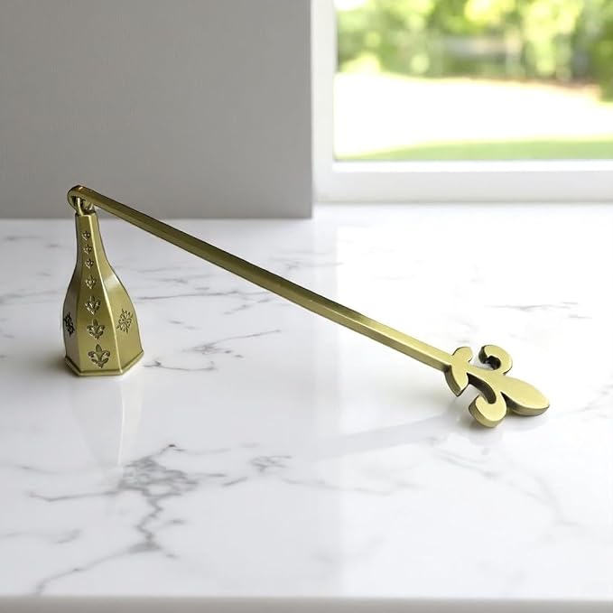 Wickman Candle Snuffer Antique Brass