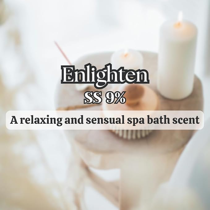 Buyitshipit - Enlighten from Our Spa Collection - 9% SS - Perfect for Adding Aroma to Freshies, Candles, Soaps, and Diffusers - 8 oz