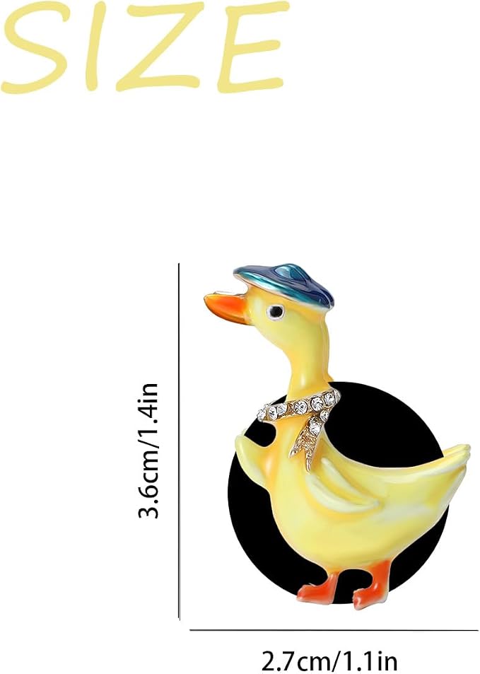 ORIESSE Duck Car Decor,Cute Yellow Duckling Air Vent Clip Car Air Freshener,1pc Kawaii Interior Dashboard Accessories for Women Girl,Refillable Diffuser
