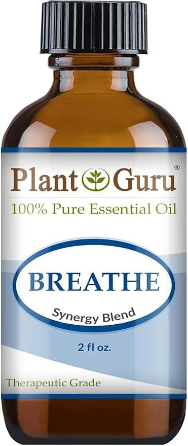 Breathe Essential Oil Blend 2oz Respiratory 100% Pure Therapeutic Grade.
