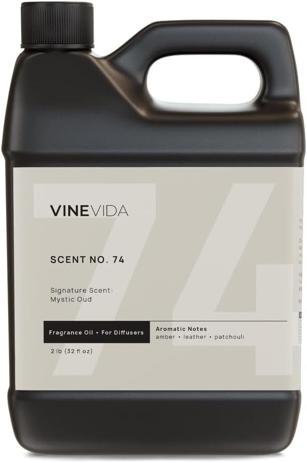 VINEVIDA [32 Oz] Inspired by: Oud; Diffuser Oil Refill | Premium Scent Diffuser Oil for Home | Non-Toxic Fragrance