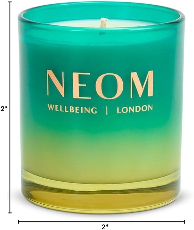 NEOM Perfect Peace 1 Wick Candle | Myrrh, Fir & Lime Peel I Pure Essential Oils I 100% Naturally derived Wax I Hand Finished I Relieve Tension