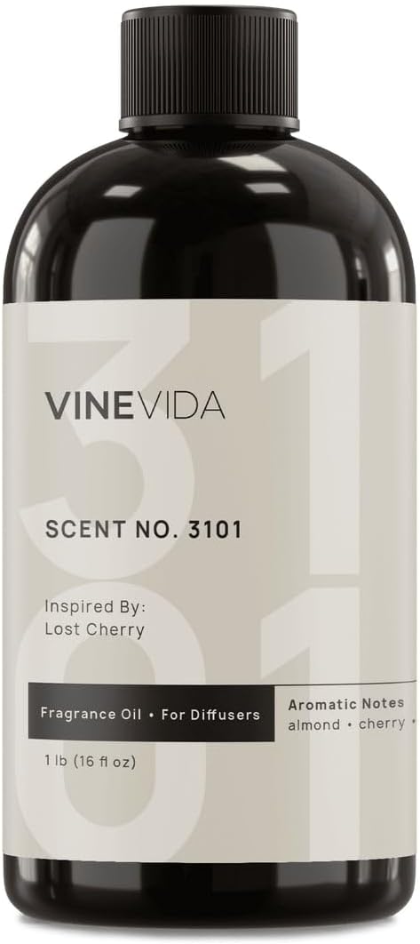 VINEVIDA [16 Oz] Inspired by: Lost Cherry; Diffuser Oil Refill | Premium Scent Diffuser Oil for Home | Non-Toxic Fragrance