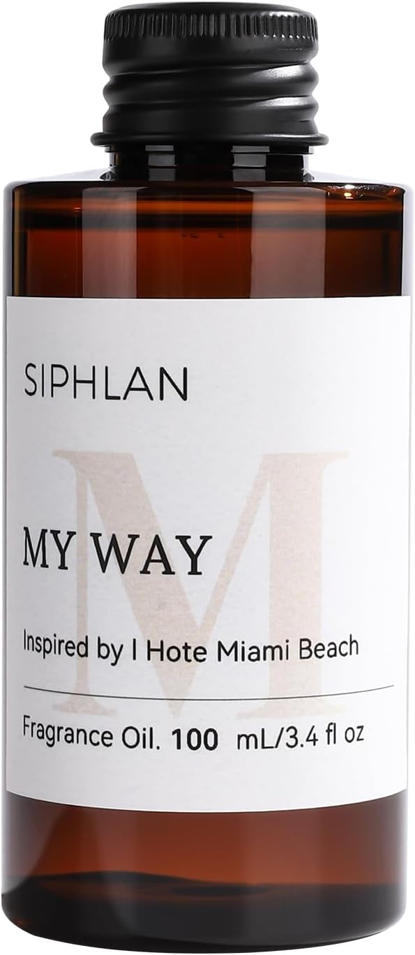 My Way Hotel Collection Diffuser Oil – 100mL Luxury Aromatherapy Essential Oil for Diffusers & Waterless Diffusers – Premium Fragrance for Home & Office