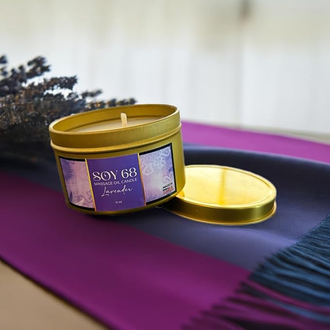 Moisturizer Candle: 8 Oz. (Each) (Lavender)