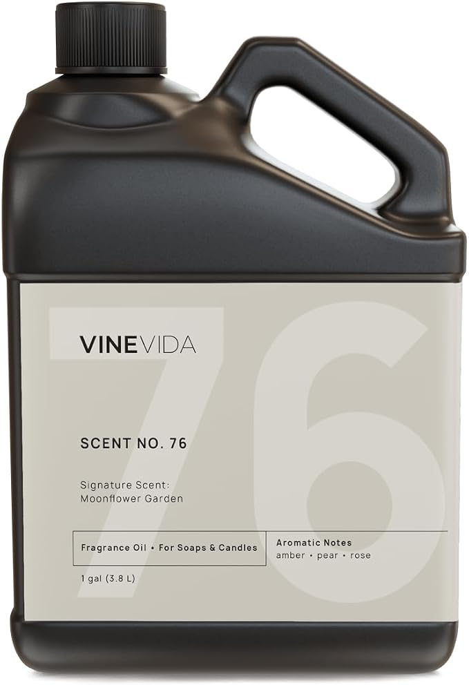 VINEVIDA [128oz] Scent No.76 Fragrance Oil for Candle Making and Soap Making - Premium Candle Scents for Soy Candles