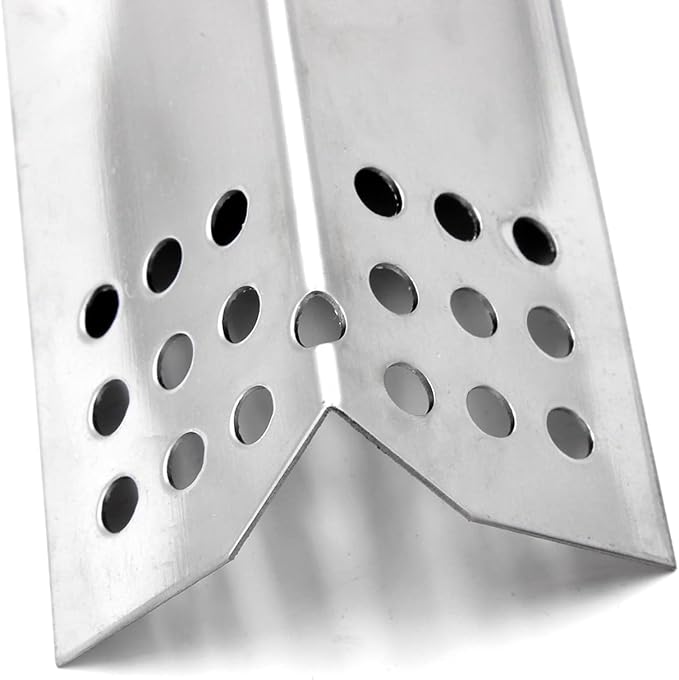 Hongso 14 9/16" Grill Heat Plates for nexgrill Replacement Parts 4 Burner 720-0830H 720-0925PG 720-0830X 720-0925P 720-0789h, Grillmaster 720-0697 720-0737, Kenmore 720-0830A 122.33492410 Gas Molels