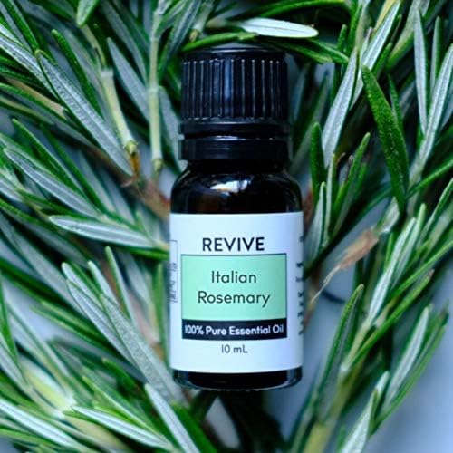 Italian Rosemary Essential Oil by Revive Essential Oils - 100% Pure Therapeutic Grade, for Diffuser, Humidifier, Massage, Aromatherapy, Skin & Hair Care