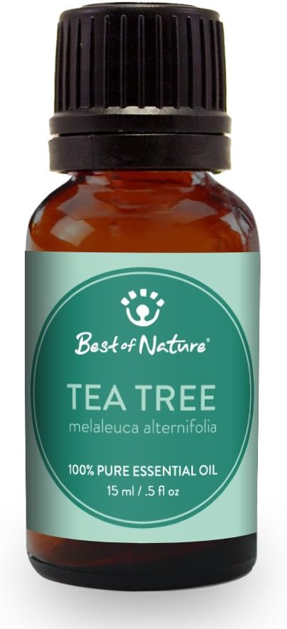 Tea Tree Essential Oil for Diffuser Aromatherapy – Best of Nature 100% Pure Undiluted Oils for DIY, Home Fragrance, and Topical Use