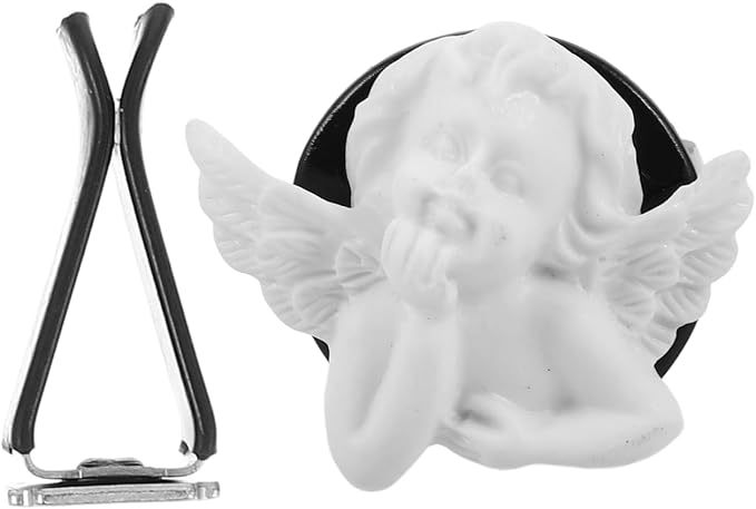 PRETYZOOM Car Air Vent Decoration Clip Baby Girl Angel Air Freshener Vent Clips Perfume Diffuser Car Interior Accessory 2 x 1.4 Inch