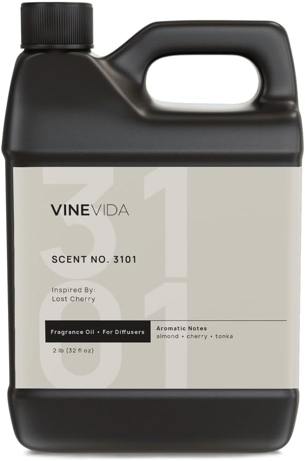 VINEVIDA [32 Oz] Inspired by: Lost Cherry; Diffuser Oil Refill | Premium Scent Diffuser Oil for Home | Non-Toxic Fragrance