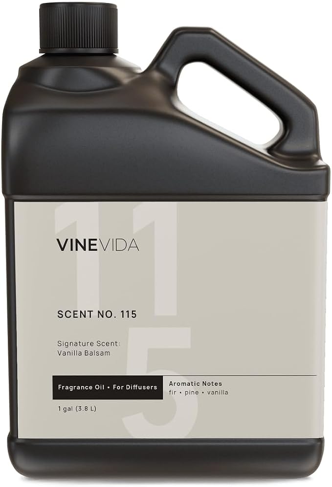 VINEVIDA [128 Oz] Inspired by: Vanilla Balsam; Diffuser Oil Refill | Premium Scent Diffuser Oil for Home | Non-Toxic Fragrance