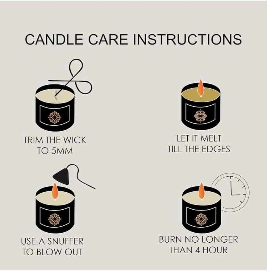 Kadilo Soy Wax Scented Candles, Aromatherapy, Stress Relief, Sleep Aids, Spa, Massage Infused with Natural Essential Oils from Ancient vedas, Long-Lasting Aroma, 13oz, 3 Wicks, (First Touch)