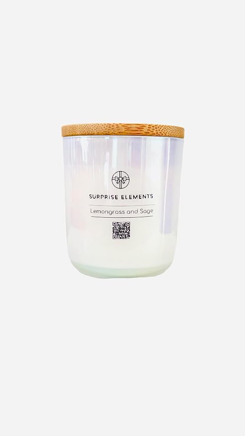 Lemongrass Sage Refresh Your Space with The Uplifting Blend of citrusy Lemongrass and Herbal sage, 60-Hour Burn, Clean & Non-Toxic, Eco-Friendly 100% Soy Wax, Cotton Wick. 9oz