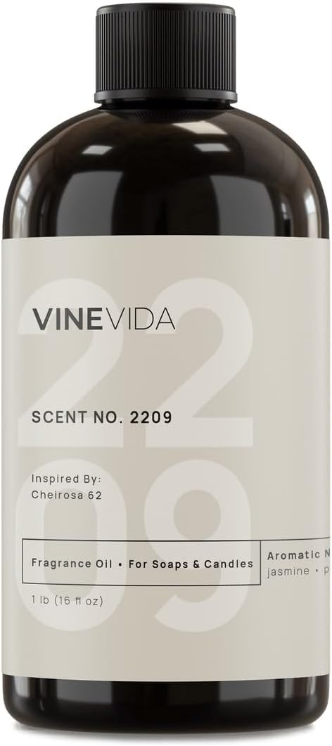 VINEVIDA [16oz] Scent No.2209 Fragrance Oil for Candle Making and Soap Making - Premium Candle Scents for Soy Candles