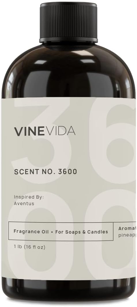 VINEVIDA [16oz] Scent No.3600 Fragrance Oil for Candle Making and Soap Making - Premium Candle Scents for Soy Candles