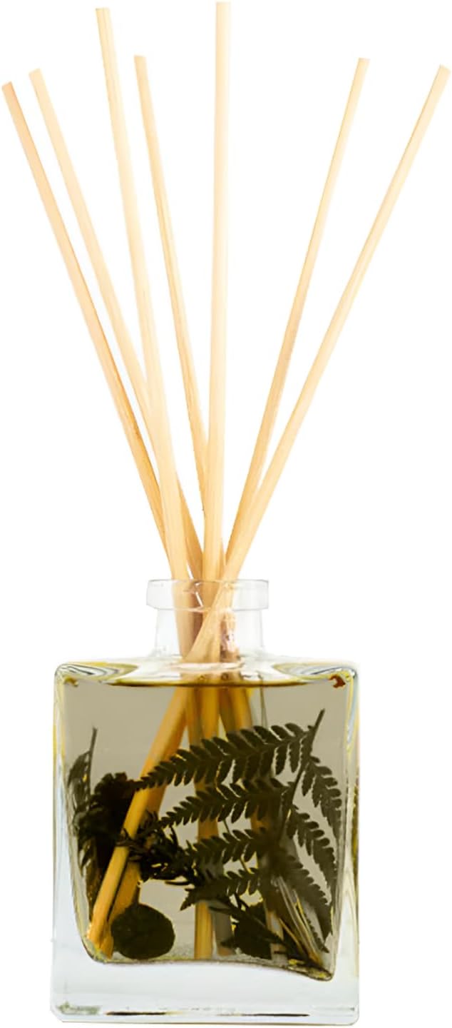 Rosy Rings Forest Botanical Reed Diffuser 4oz - Lasts 6-12 Months, Aromatherapy Diffuser, Reed Diffuser Sticks, Diffuser with Botanicals Perfect for Home Decor!