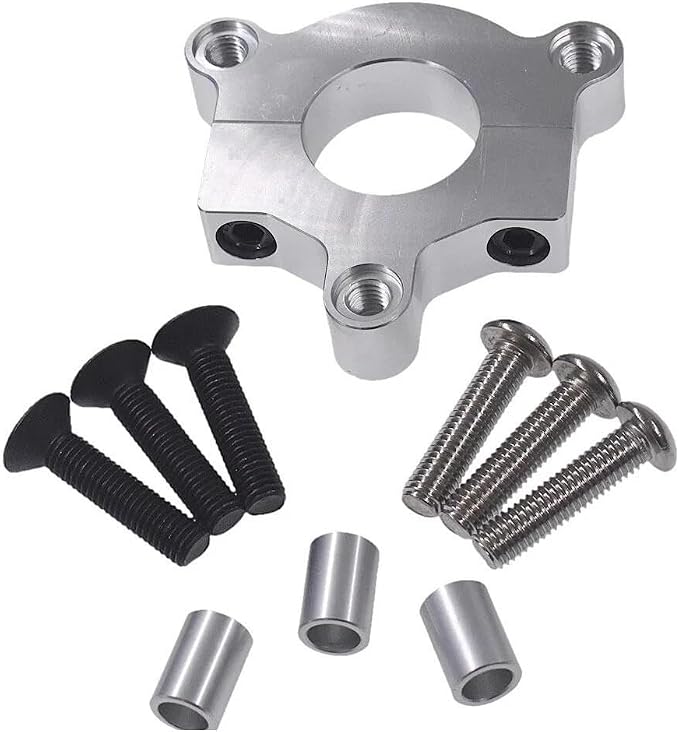 RIVERTON CANDLE & BATH for Silver 38mm 1.5" CNC Adapter for 49cc 50cc 66cc 80cc 2 Motorized Bicycle