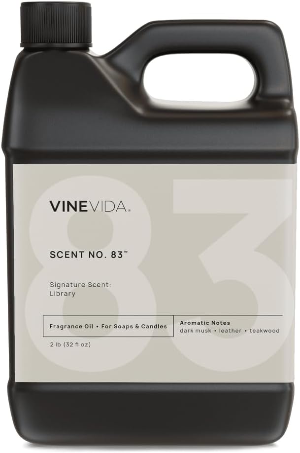 VINEVIDA [32oz] Scent No.83 Fragrance Oil for Candle Making and Soap Making - Premium Candle Scents for Soy Candles