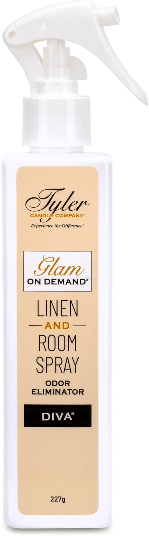 Tyler Candle Company - Diva Glamorous Gift Suite VI - (On Demand Room Spary, Glamorous Wash, Jar Candle, Autoglam)