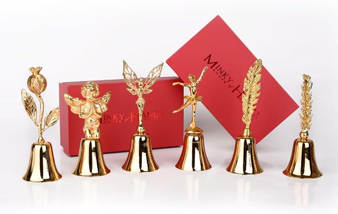 Candle Snuffer Accessory - Brass Design - Safely Extinguish Candle Flames - Home Decor and Gift for Candle Lover (Fairy)