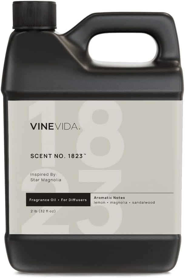VINEVIDA [32 Oz] Inspired by: Star Magnolia; Diffuser Oil Refill | Premium Scent Diffuser Oil for Home | Non-Toxic Fragrance