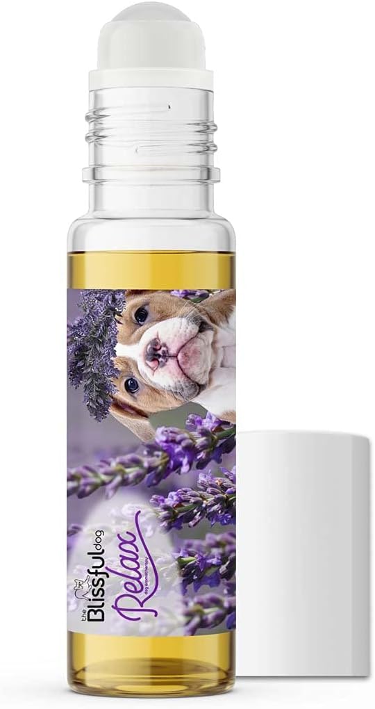 The Blissful Dog American Bulldog Relax Roll-ON Aromatherapy for Dogs - Anxiety Relief for Dogs