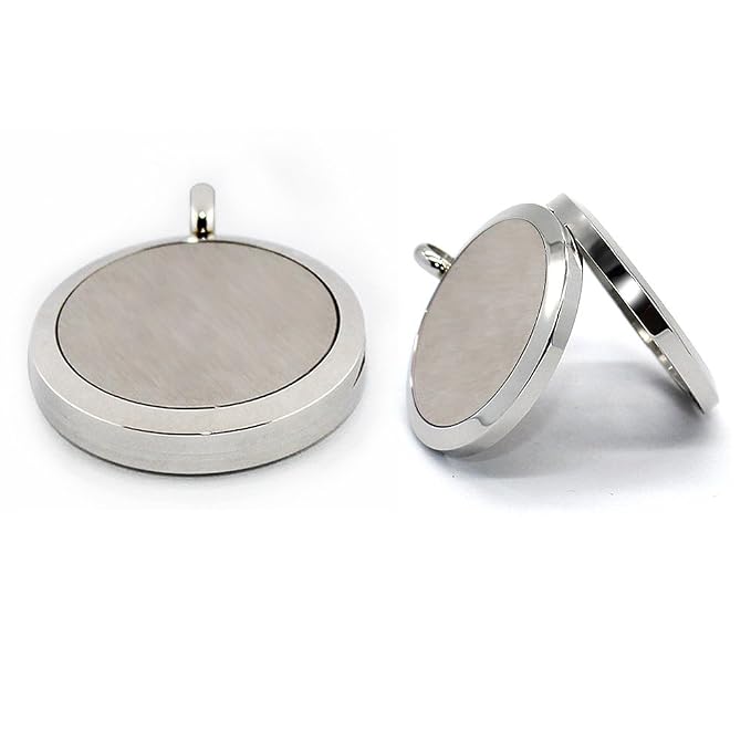Aromatherapy Essential Oil Diffuser Necklace Stainless Steel lnspirational Locket Pendant（Butterfly）