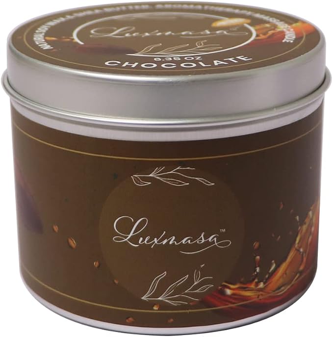 Massage Oil Candle Low Temperature Scented for Home Fragrance, All Natural Soybean Oil Warm Candle for Dating,Amazing Gift for Women and Men, Wine Chocolate Scent 6.35OZ
