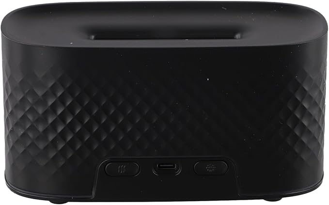 Essential Oil Diffuser with Auto Off, 7 Color Night Lights and Large 160ML Water Tank for Extended Use (Black)