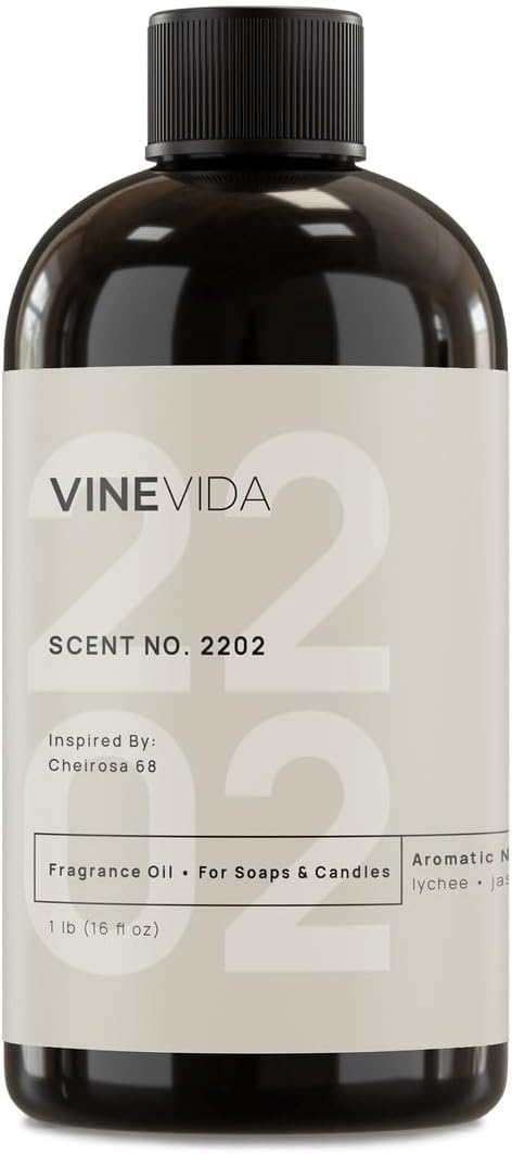 VINEVIDA [16oz] Scent No.2202 Fragrance Oil for Candle Making and Soap Making - Premium Candle Scents for Soy Candles