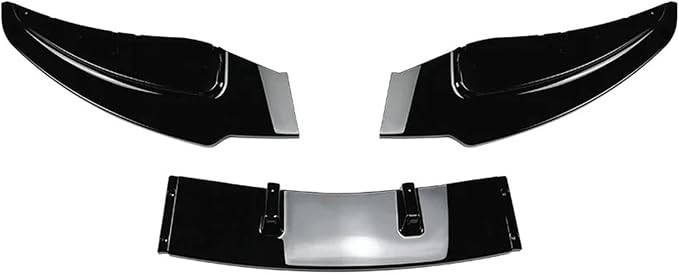 Front Spoiler Lip Splitter For BMW 1 Series E81 E82 E87 E88 LCI Standard 2008-2012 3Pcs Bumper Diffuser Body Kit