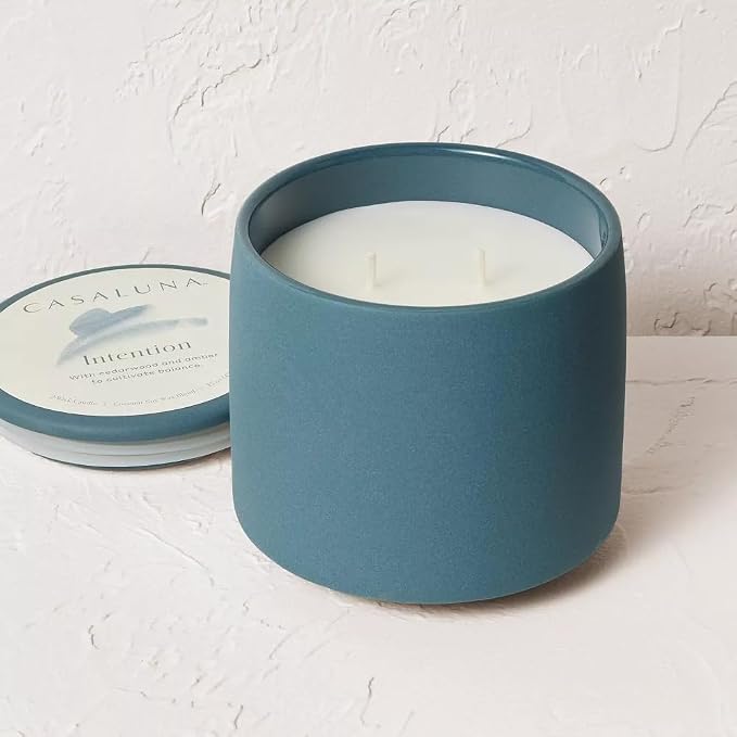Casalunas 2 Wick Lidded Jar Candle (15oz, Intensions)