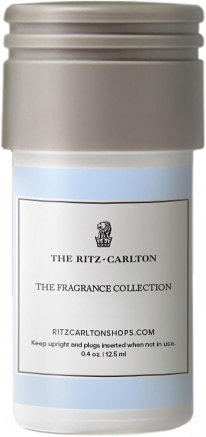 The Ritz-Carlton Mini Home Diffuser Refill - Works with Plug in Wall Diffuser - Luxury Hotel Collection - Scent Notes of Gardenia, Tiare, Musk, Lily of the Valley and Sandalwood - Ocean Air