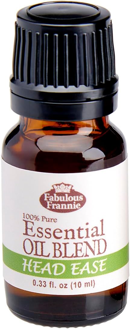 Fabulous Frannie Head Aid Pure Essential Oil Blend Made with Lavender, Peppermint and Frankincense 10ml