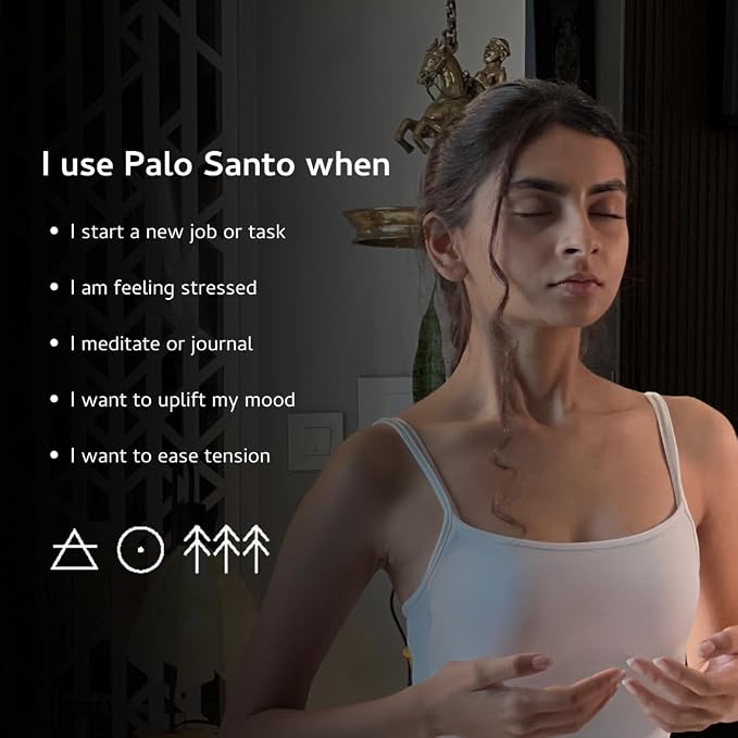 Palo Santo & Sandalwood Essential Oil Roll-On by Aromafume | 1 x 10ml / 0.33 fl oz | Aromatherapy Oils | Natural Roll On Perfume | Spiritual Meditation Accessories.