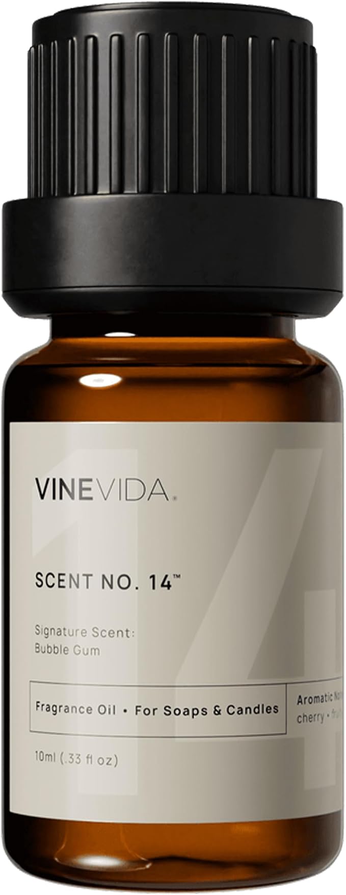 VINEVIDA [0.33oz] Bubble Gum Fragrance Oil for Candle Making and Soap Making - Premium Candle Scents for Soy Candles