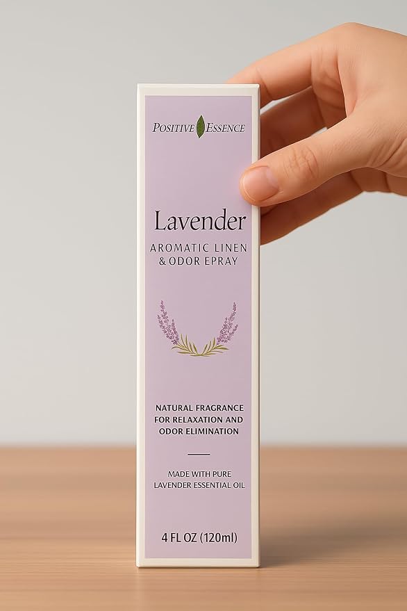 Lavender Room and Pillow Spray, Natural Aromatherapy Sleep Spray with Lavender Essential Oil for Relaxation, Fabric & Bedding Mist, Non-Aerosol Odor Neutralizer