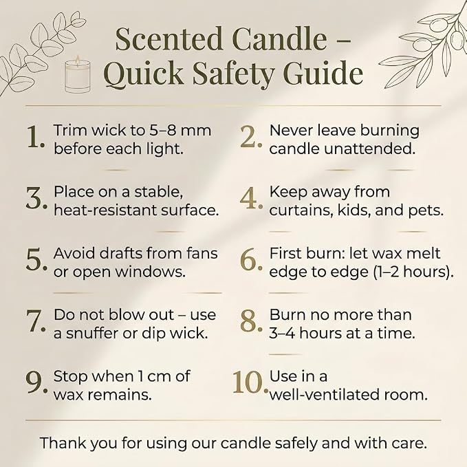 4-Pack Soy Candle Gift Set, Natural Aromatherapy Candles - Sea Salt Sage, Fig Fir, Lavender Eucalyptus, Velvet Rose, 5oz Each 150 Hour, Aromatherapy Candle Gift Set for Home, Relaxation & Spa