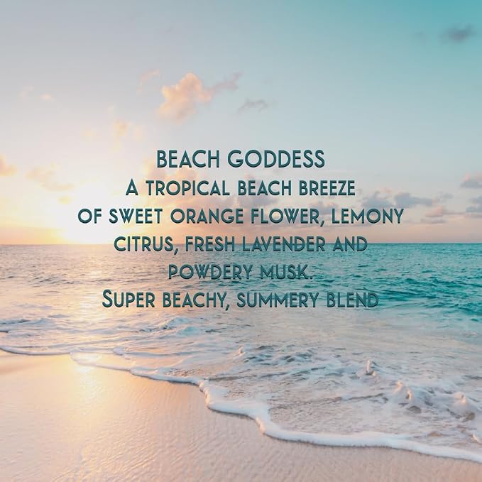 Beach Goddess Fragrance from Our Beach Collection - Perfect for Adding Aroma to Freshies, Candles, Soaps, and Diffusers - 4 Ounce