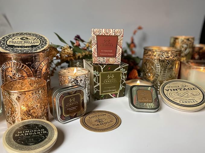 Tarocco Orange Soy Lotion Candle – Creative Energy Candles