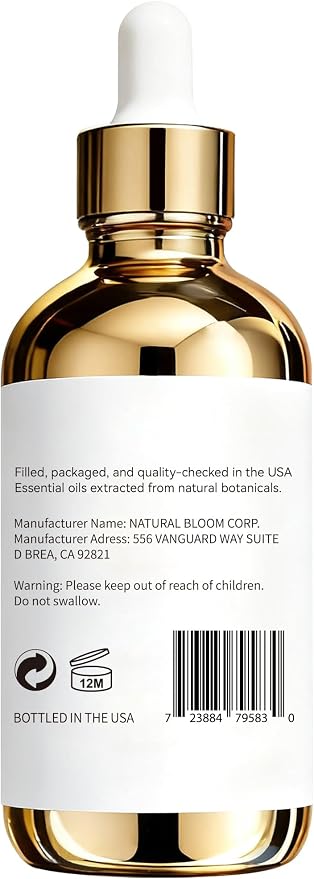 Jasmine Essential Oil 4 Fl Oz | Smells Like Real Jasmine Blossoms