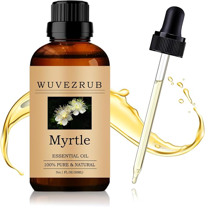 Myrtle Essential Oil 30ML - 100% Pure and Natural Oils for Aromatherapy Diffuser - 1 Fl Oz/Myrtle